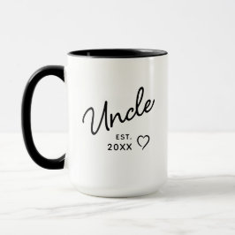 Uncle Est Year  New Baby Pregnancy Reveal  Tasse
