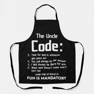Uncle From Niece Nephew The Uncle Cool 5 Things Schürze