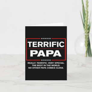 Uncle - Funny Donald Trump Great Papa Karte