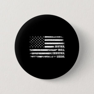 Uncle GodVater Legend Fun Bester sonniger Onkel Button