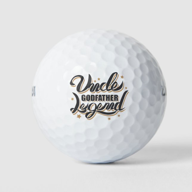 Uncle GodVater Legend Golfball (Vorderseite)