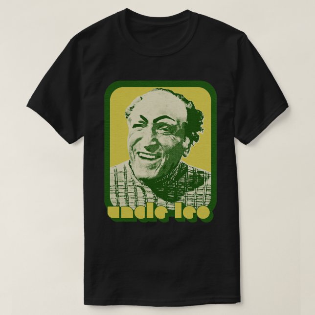 Uncle Leo Retro ästhetische Lüfterkunst Original D T-Shirt (Design vorne)