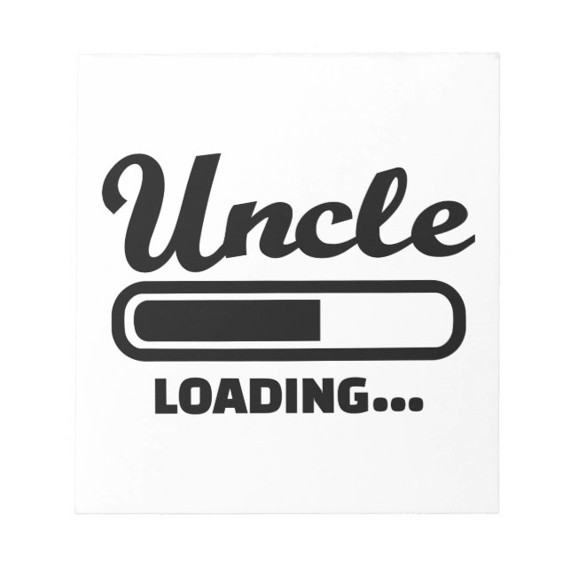 Uncle Loading Notizblock (Vorderseite)