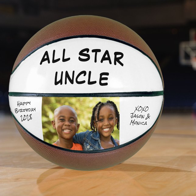 Uncle Personalisiert Foto Basketball (Von Creator hochgeladen)