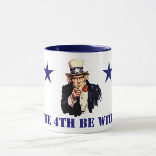Uncle Sam 4. Juli Tasse