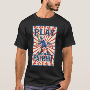 Uncle Sam 4. Juli Women Men American USA Flag T-Shirt
