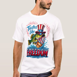 Uncle Sam Bass schmeckt nach Freiheit T-Shirt