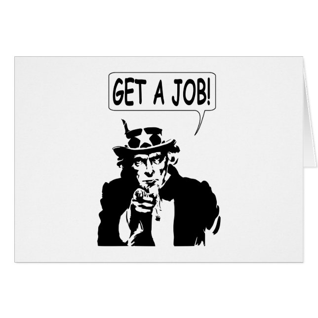 Uncle Sam bekommt einen Job (Vorderseite (Horizontal))
