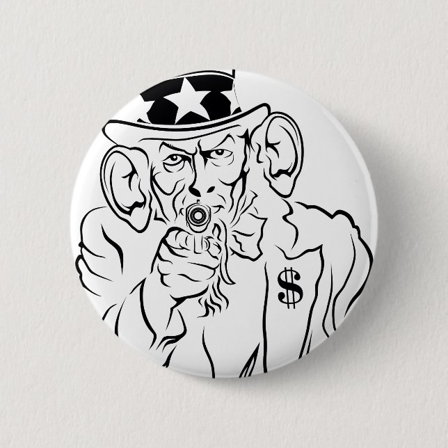 Uncle Sam Button (Vorderseite)