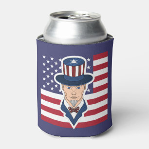 Uncle Sam Cartoon Dosenkühler
