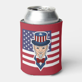 Uncle Sam Cartoon Dosenkühler