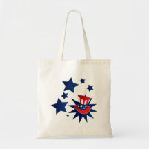 Uncle Sam Hut und Sterne