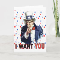 Uncle Sam ich Woll Sie mit US Flagge Backgr