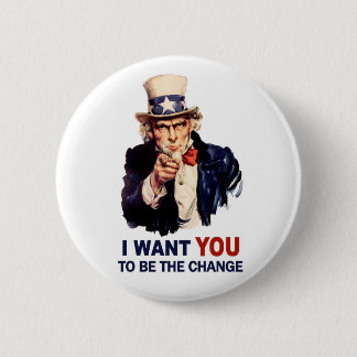 Uncle Sam Ist die Änderung Button
