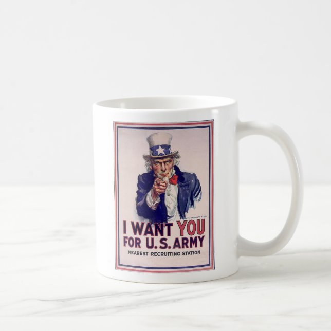 Uncle Sam Kaffeetasse (Rechts)