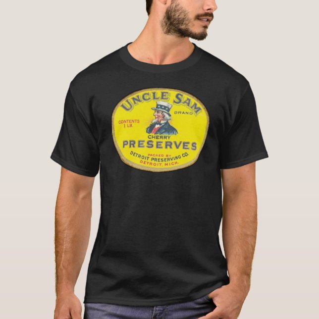 Uncle Sam Kirschkonserven T-Shirt (Vorderseite)