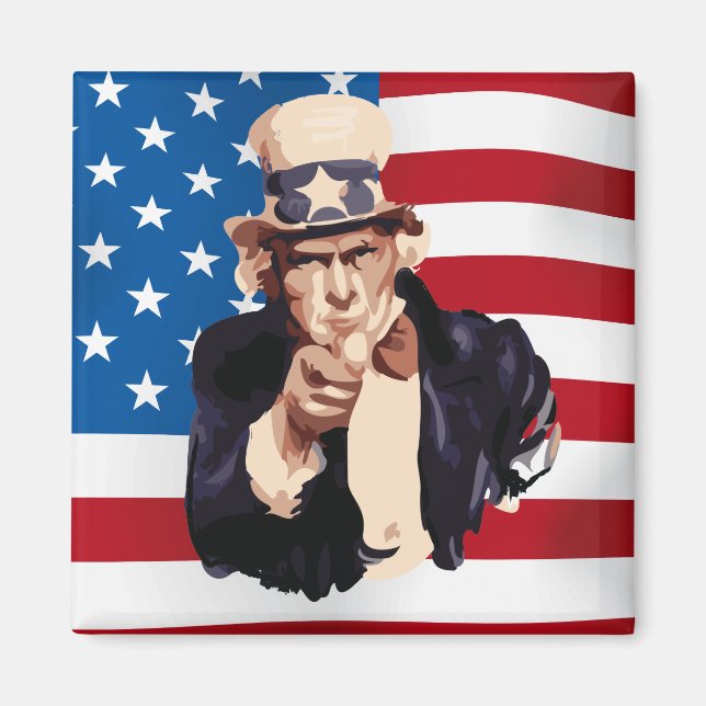 Uncle Sam Magnet (Vorne)