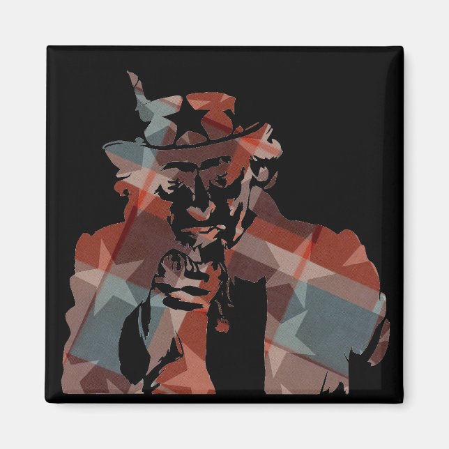 Uncle Sam Magnet (Vorne)