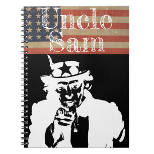 Uncle Sam Notebook Notizblock