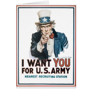 Uncle Sam Plakat, Amerika. Ich will Sie für…