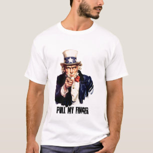 Uncle_Sam_ (pointing_finger), ZIEHEN MEINEN FINGER T-Shirt
