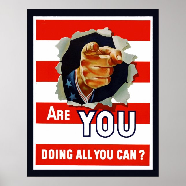 Uncle Sam Poster (Vorne)