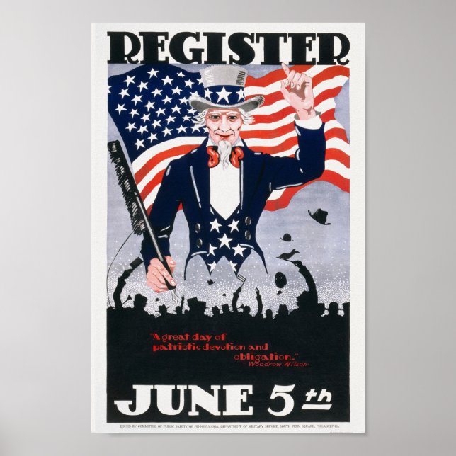 Uncle Sam Poster (Vorne)