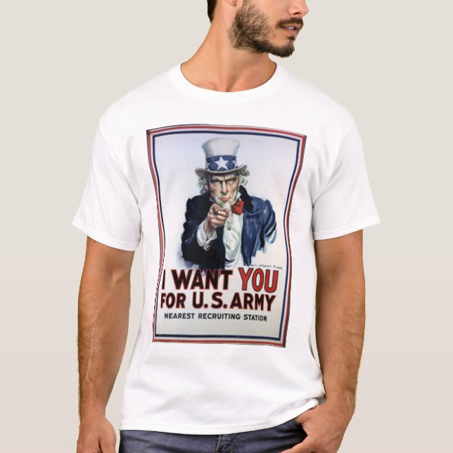 Uncle Sam T-Shirt (Vorderseite)