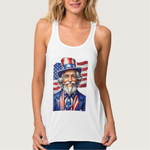 Uncle Sam USA Tank Top