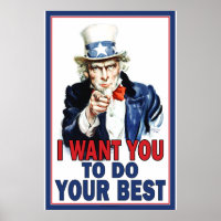 Uncle Sam will dir, IHR BESTES ZU TUN