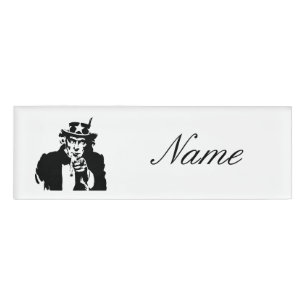 Uncle Sam Will Ihnen Thunder_Cove Namenschild