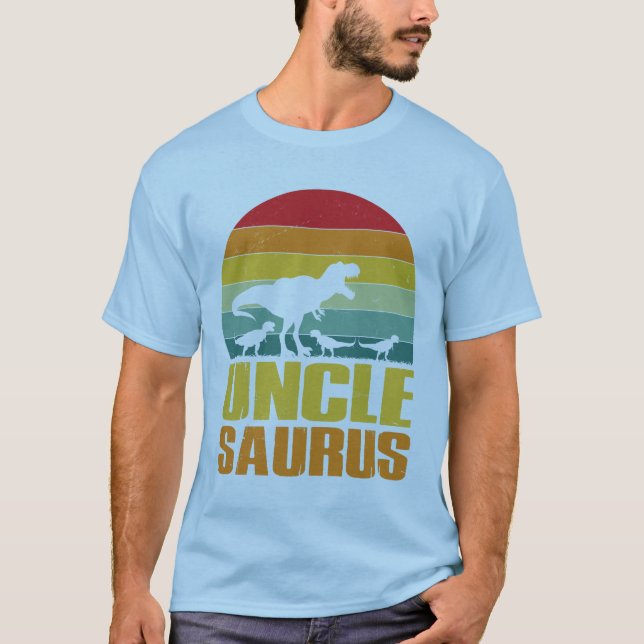 uncle saurus dinosaur T-Shirt (Vorderseite)