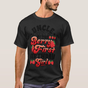 Uncle Strawberry 1. Geburtstag 1. Berry First Bday T-Shirt