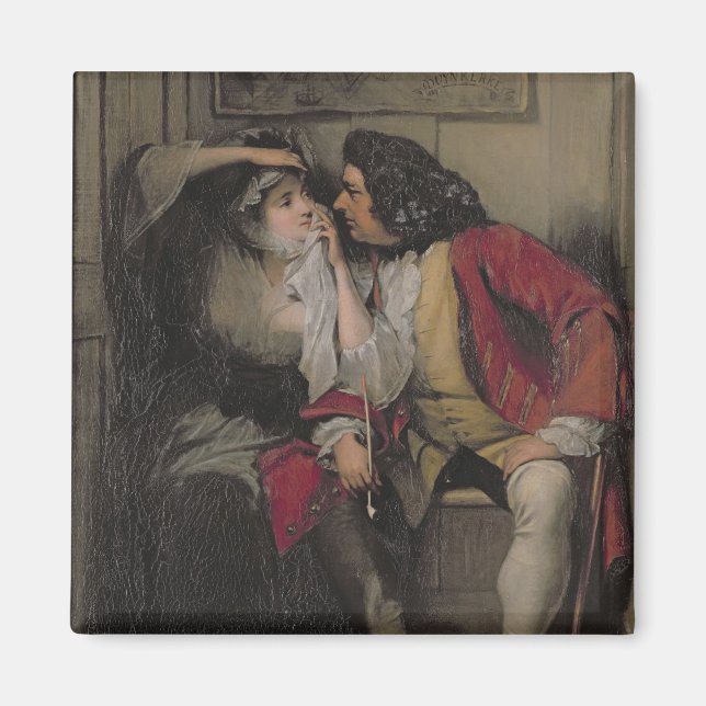 Uncle Toby und Widow Wadman Magnet (Vorne)