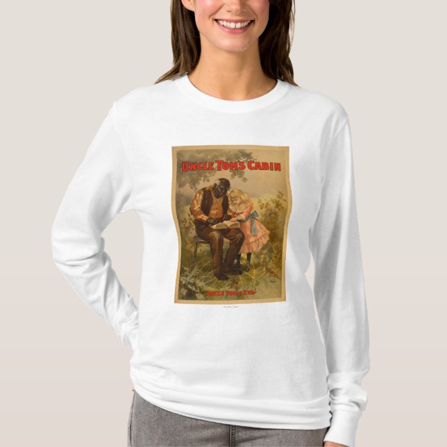 Uncle Tom Kabinen-schwarzer Mann-u. T-Shirt (Vorderseite)