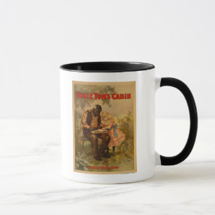 Uncle Tom Kabinen-schwarzer Mann-u. Tasse