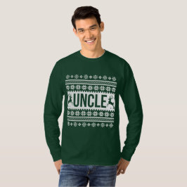 Uncle Ugly Christmas Sweater T-Shirt