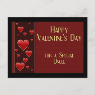 Uncle Valentine Postkarte