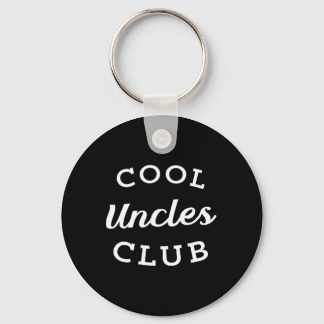 Uncles Club Best Uncle Ever Funny Vathday New Schlüsselanhänger (Vorderseite)
