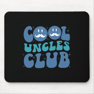 Uncles Club Groovy Retro Väter Day New Onkel Com Mousepad