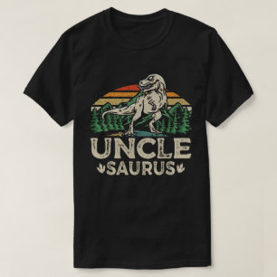 Unclesaurus Dinosaur Onkel Saurus Vatertag T-Shirt