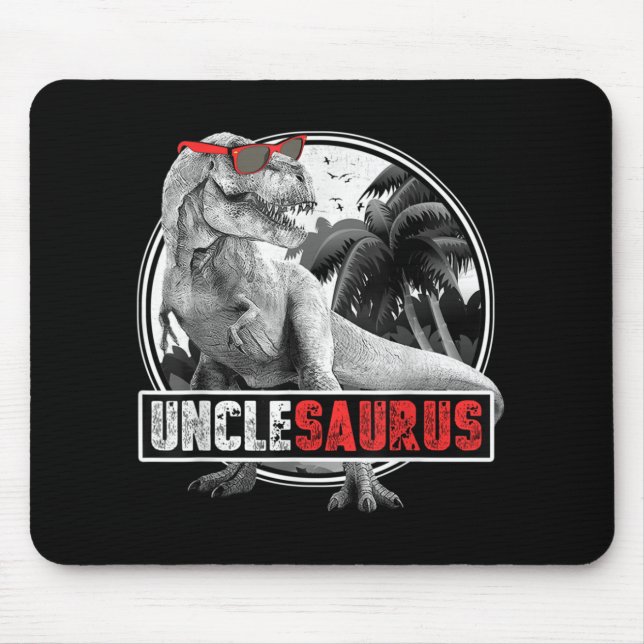 Unclesaurus Dinosaur Uncle Saurus Mousepad (Vorne)