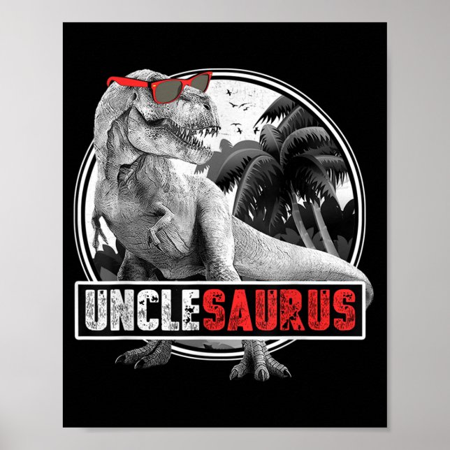 Unclesaurus Dinosaur Uncle Saurus Poster (Vorne)