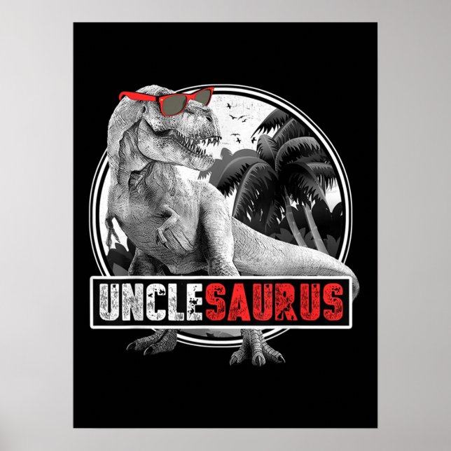 Unclesaurus Dinosaur Uncle Saurus Poster (Vorne)