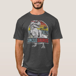Unclesaurus Funny T Rex Dinosaur Uncle saurus T-Shirt