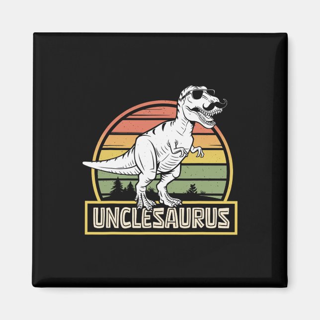 Unclesaurus T Rex Dinosaur Onkel Saurus Matching F Magnet (Vorne)