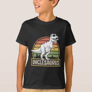 Unclesaurus T Rex Dinosaur Onkel Saurus Matching F T-Shirt