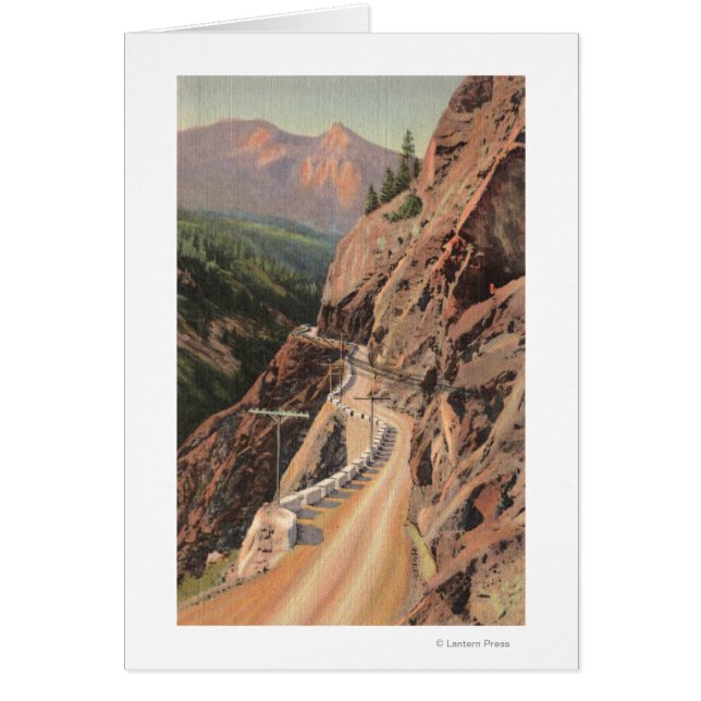 Uncompahgre Gorge et Million Dollard Highway (Devant)