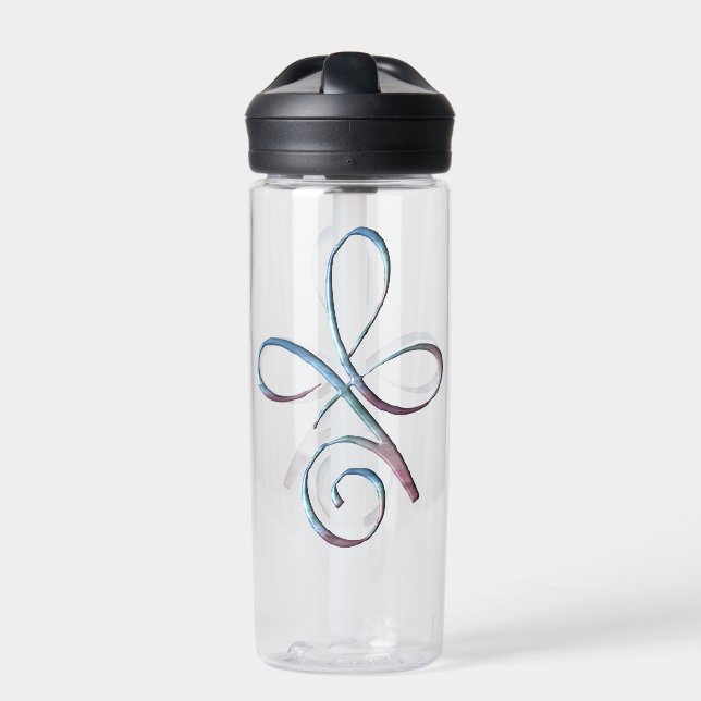 Unconditional Love 1 water bottle Trinkflasche (Vorderseite)