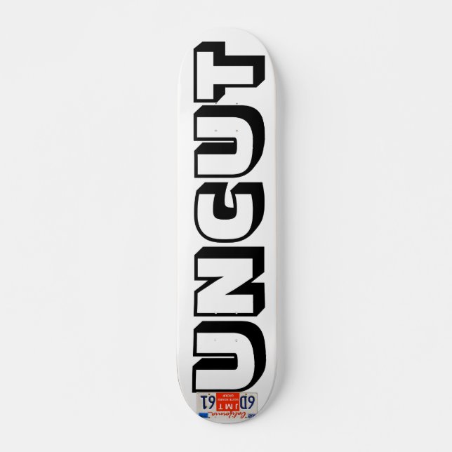 UNCUT  JMT 7 3/4" Skateboard Deck (Vorne)